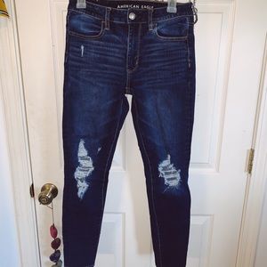 American eagle next level stretch skinny jeans